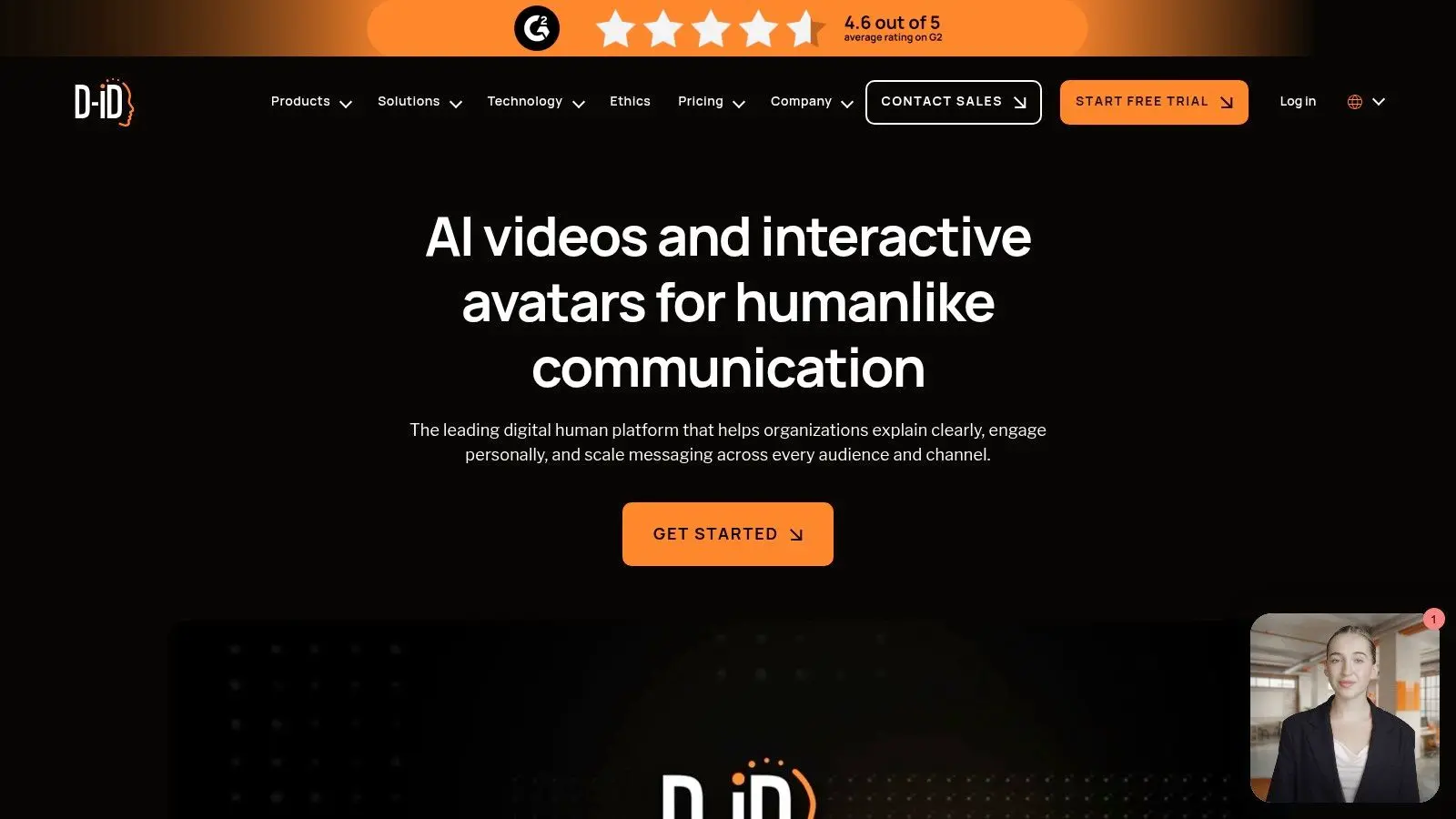 D-ID Creative Reality Studio