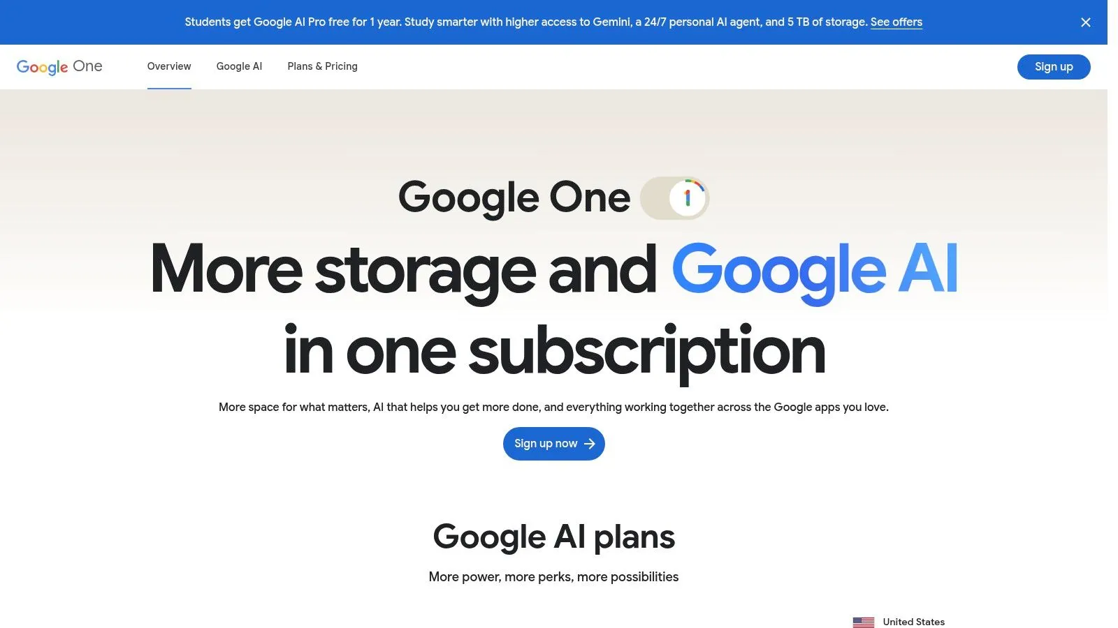 Google One (Google)