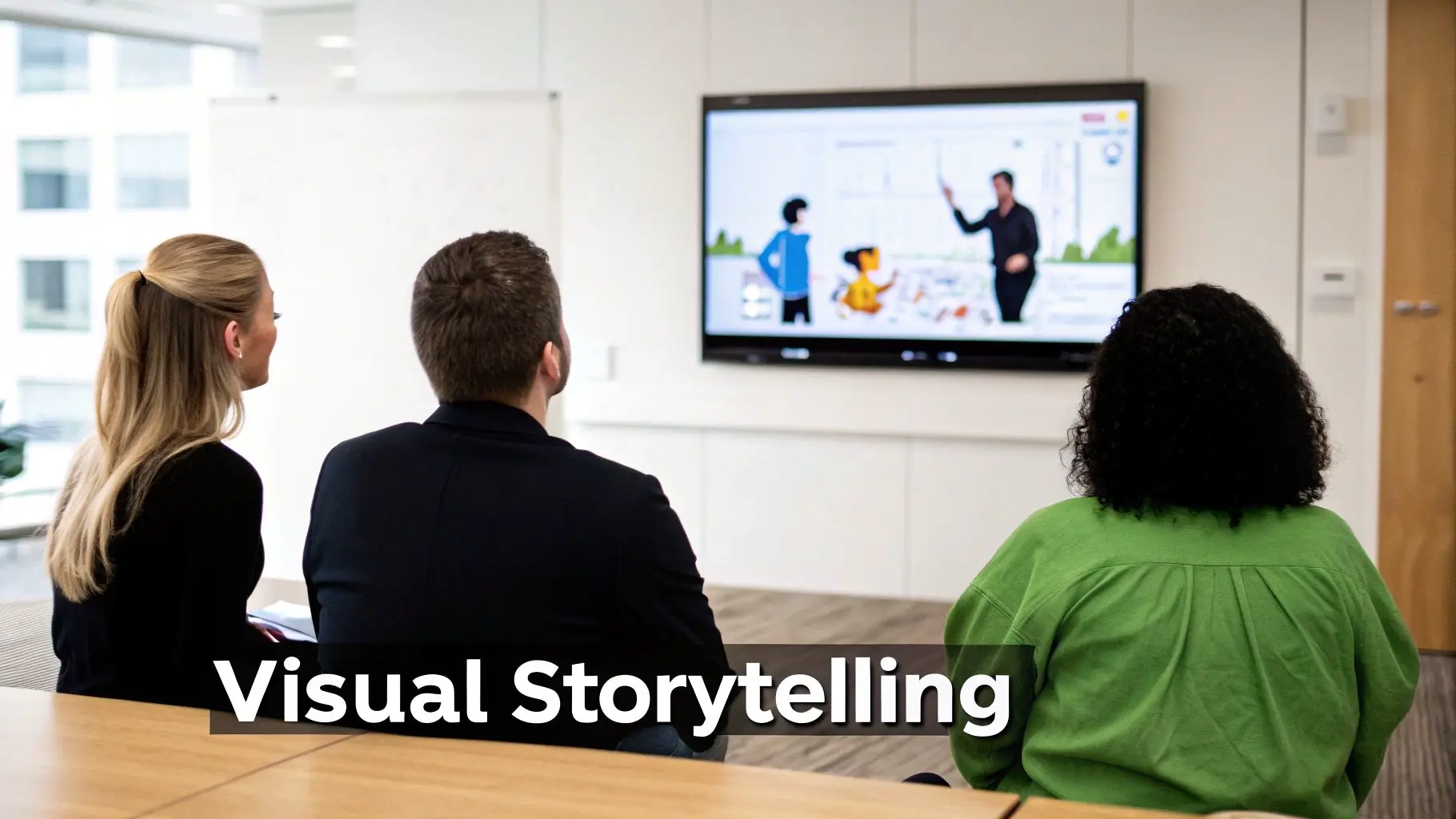 Video animation storyboard session