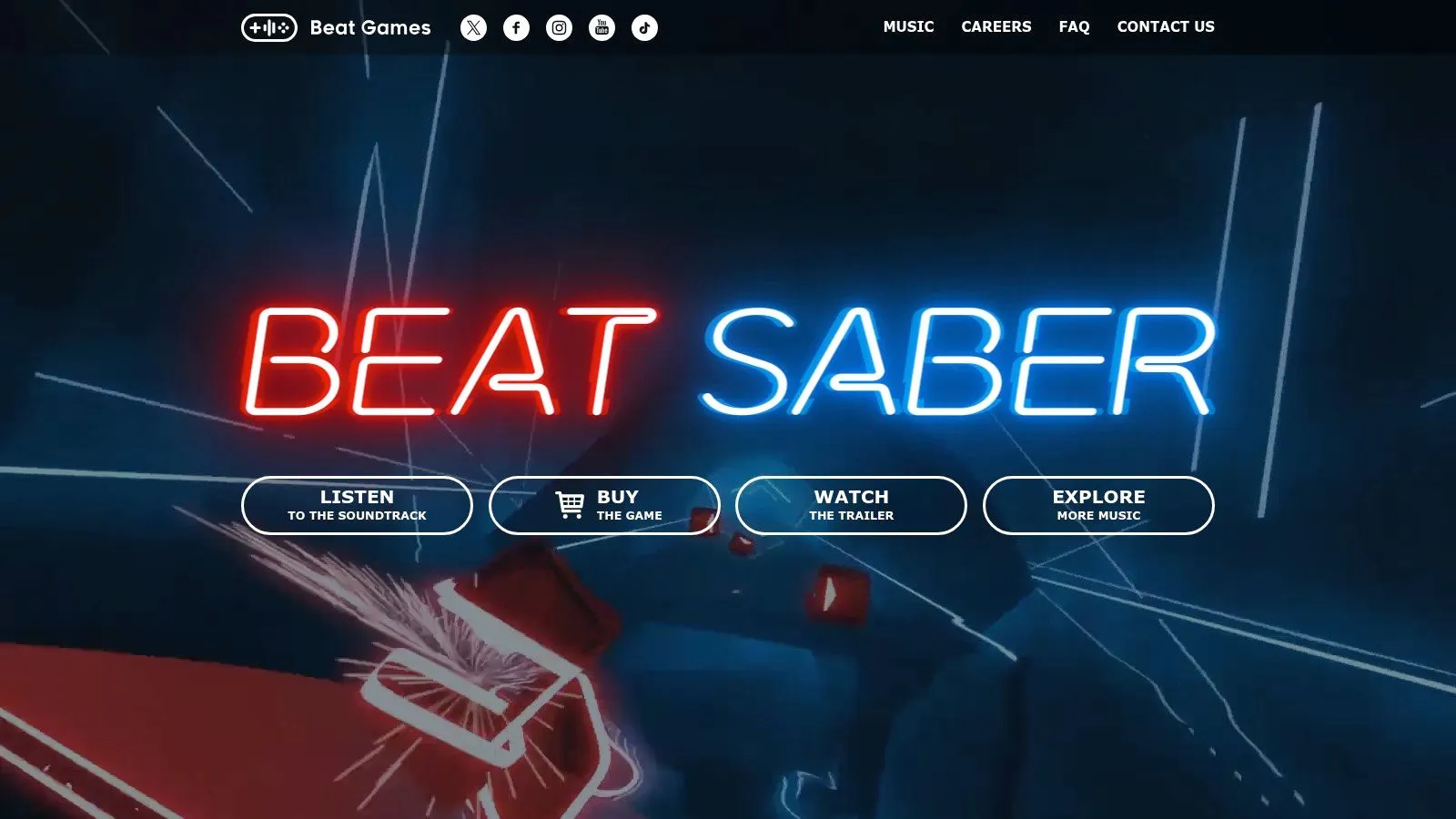 Beat Saber (Beat Games / Meta)