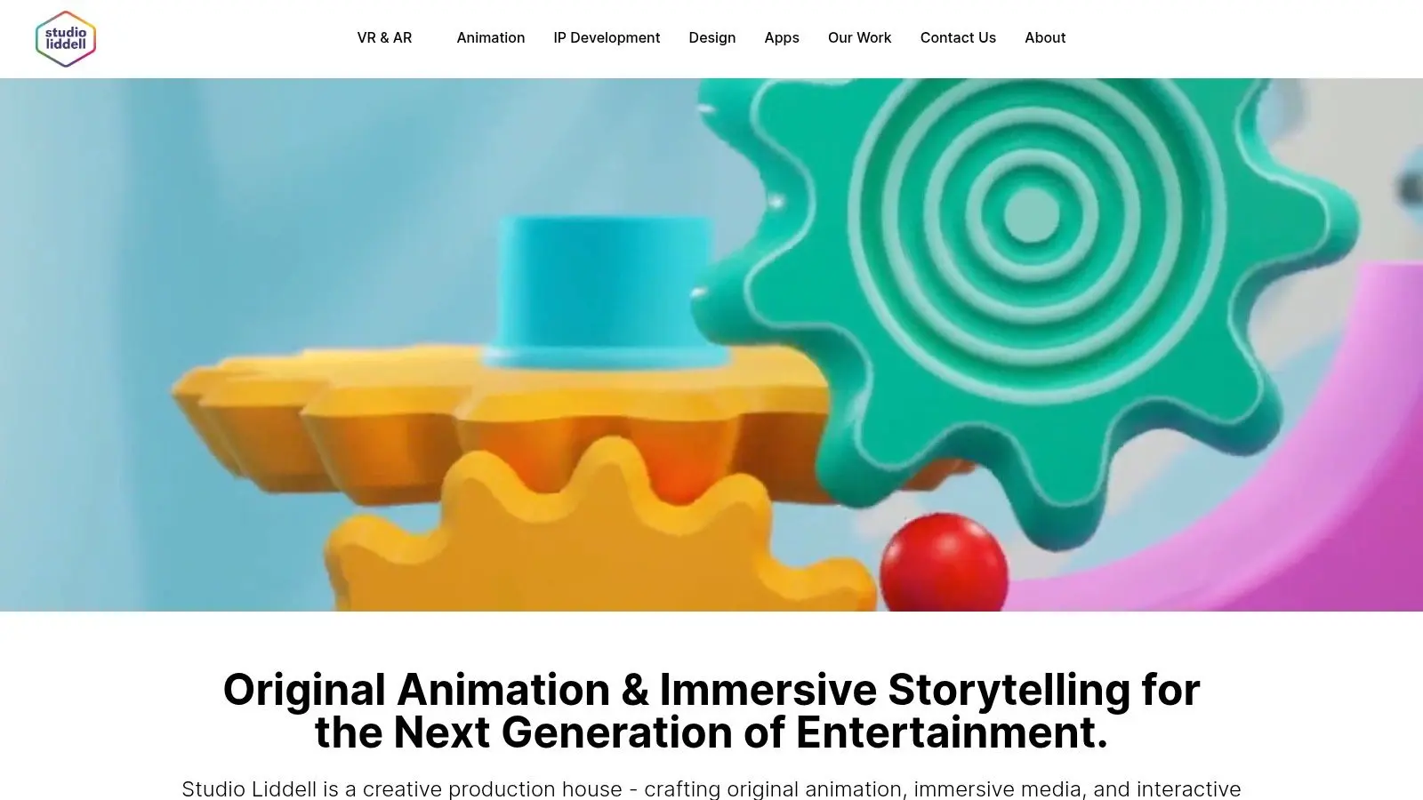 Screenshot from https://studioliddell.com