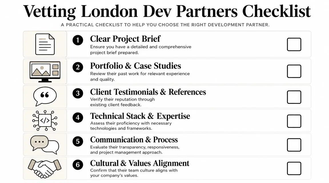 Finding and Vetting London Development Partners