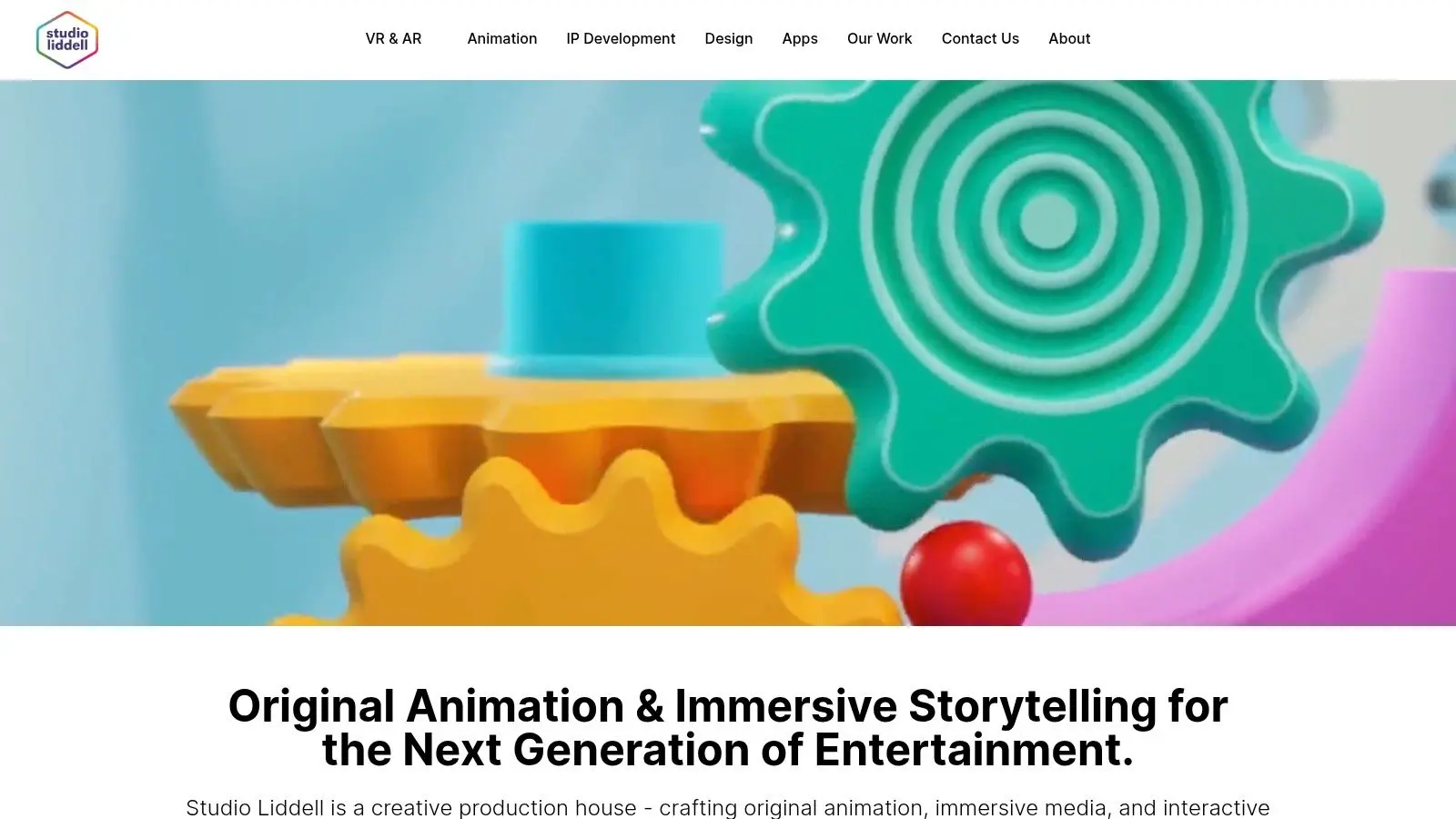 Screenshot from https://studioliddell.com