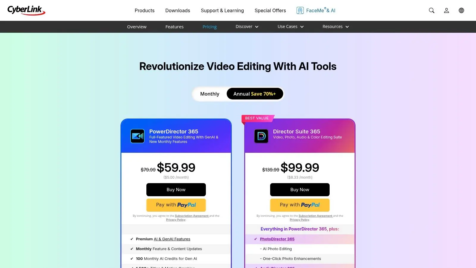 CyberLink PowerDirector (PowerDirector 365 / PowerDirector 2026)