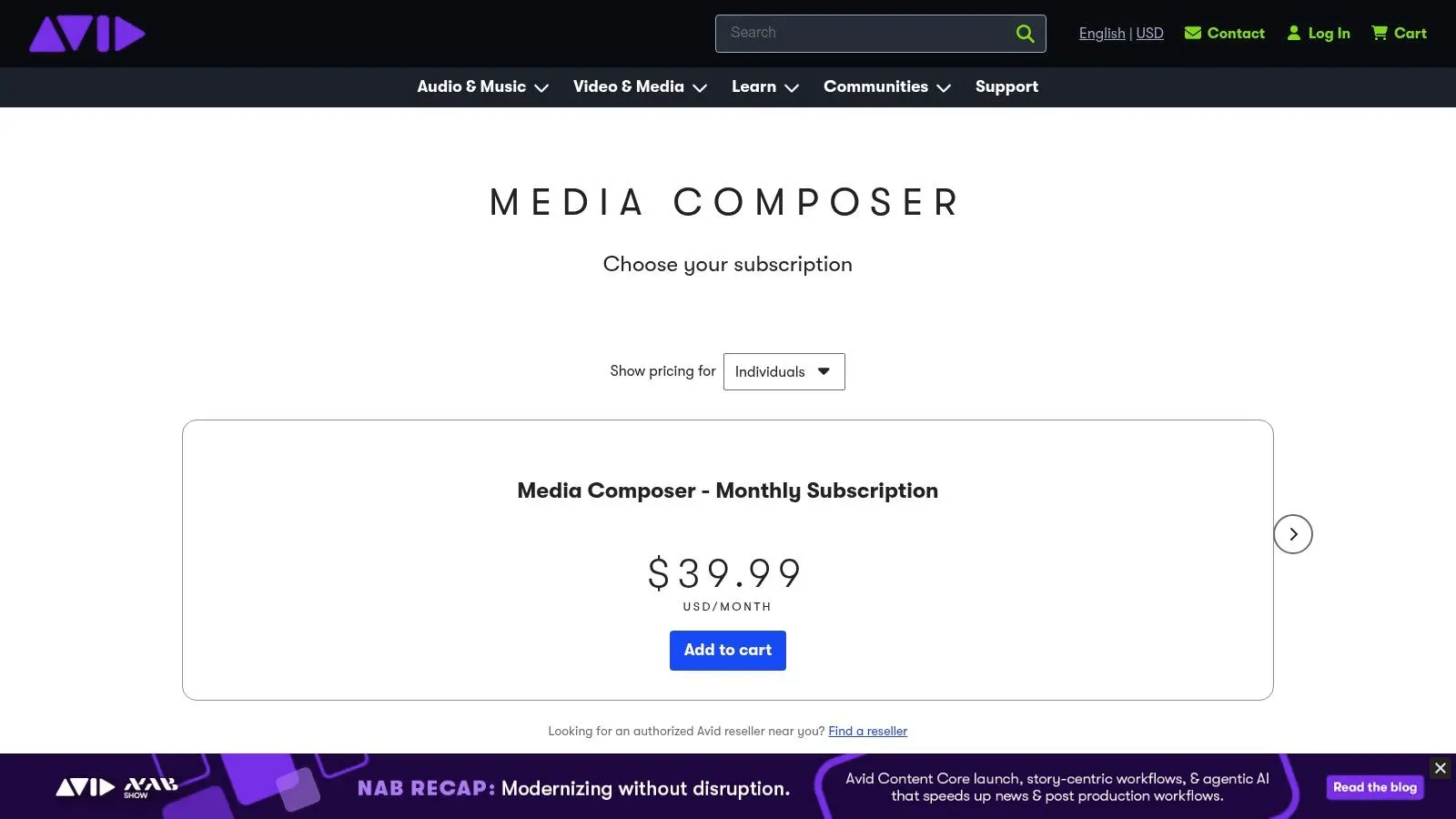 Avid Media Composer