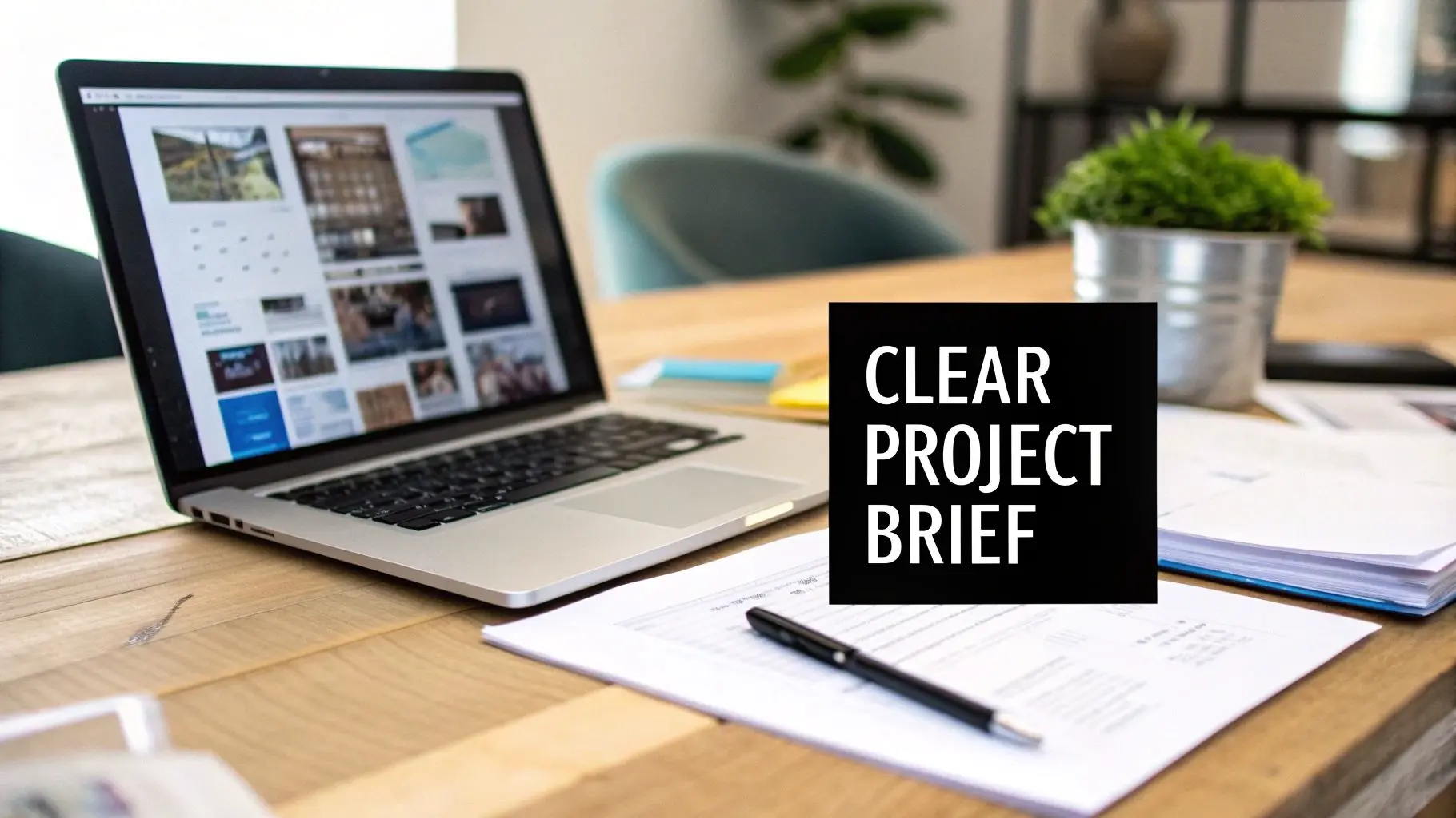 A person's hands sketching a storyboard on a digital tablet, representing the initial planning phase of an animation project.