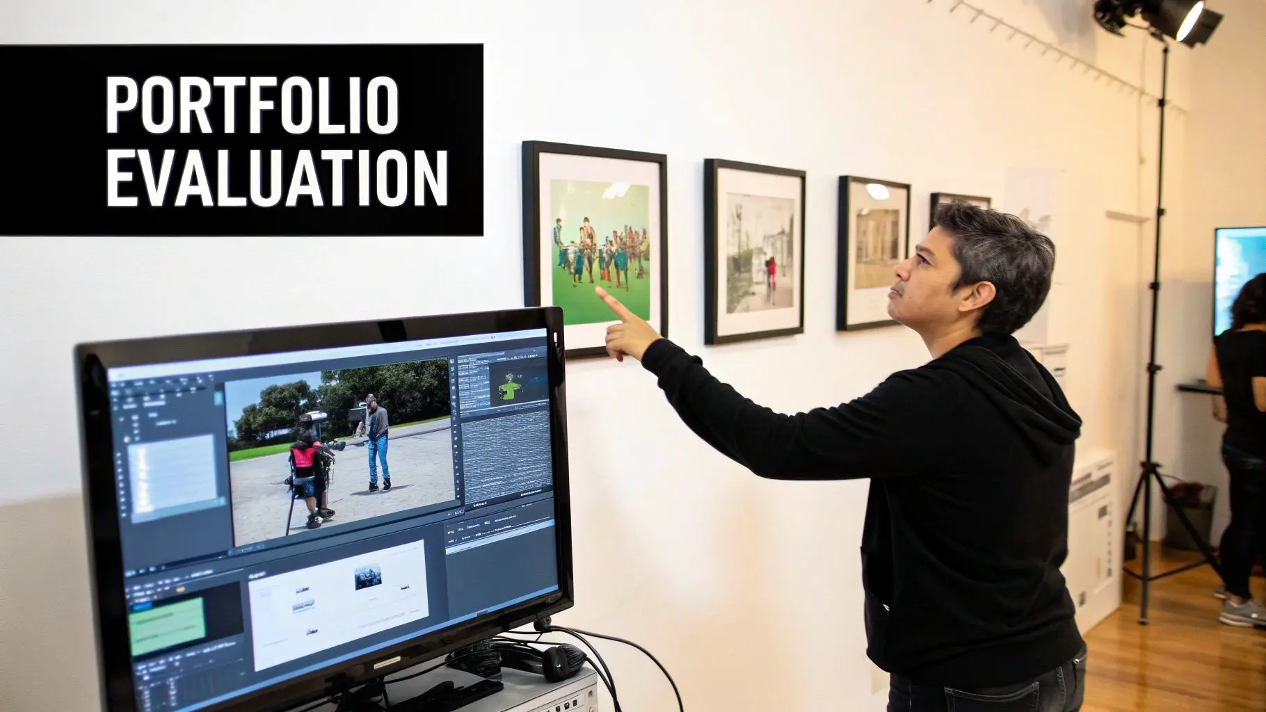 A detailed 3D model of a character being refined on a computer screen, highlighting the technical skill involved in animation.