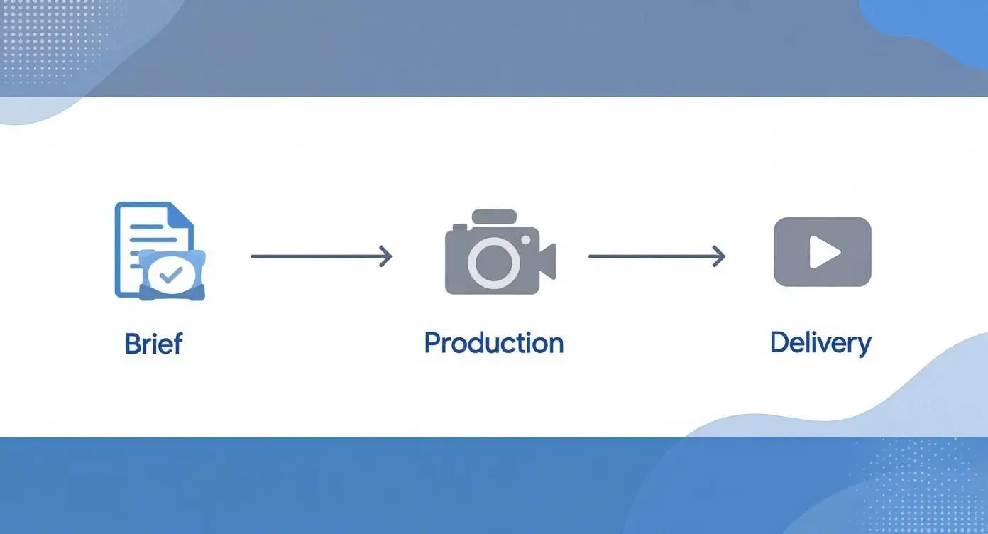 Infographic about explainer video production company