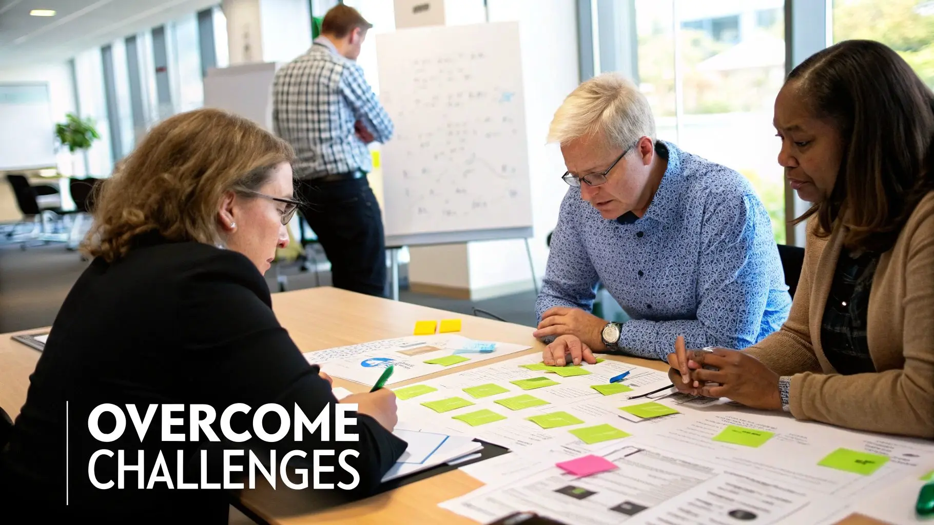 Students in a UK classroom using tablets for a gamified learning activity.