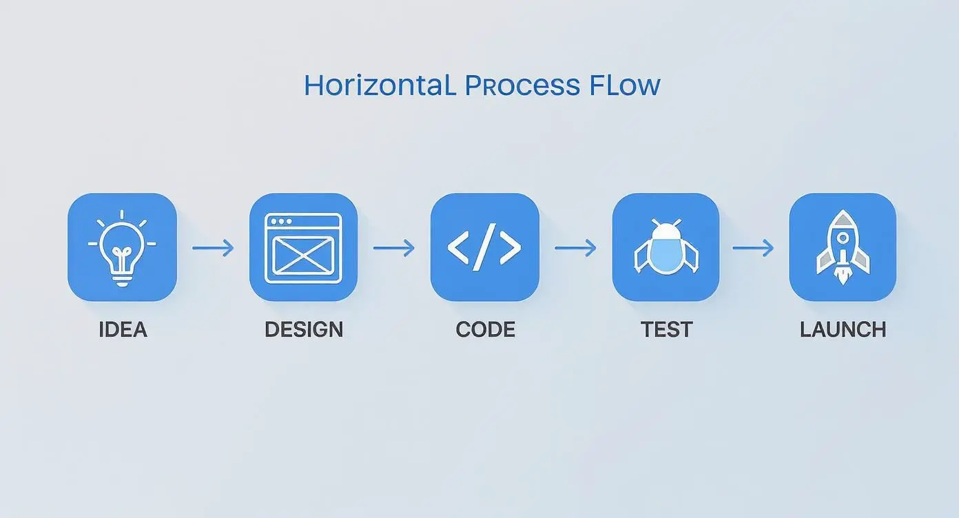Infographic about mobile app development in uk