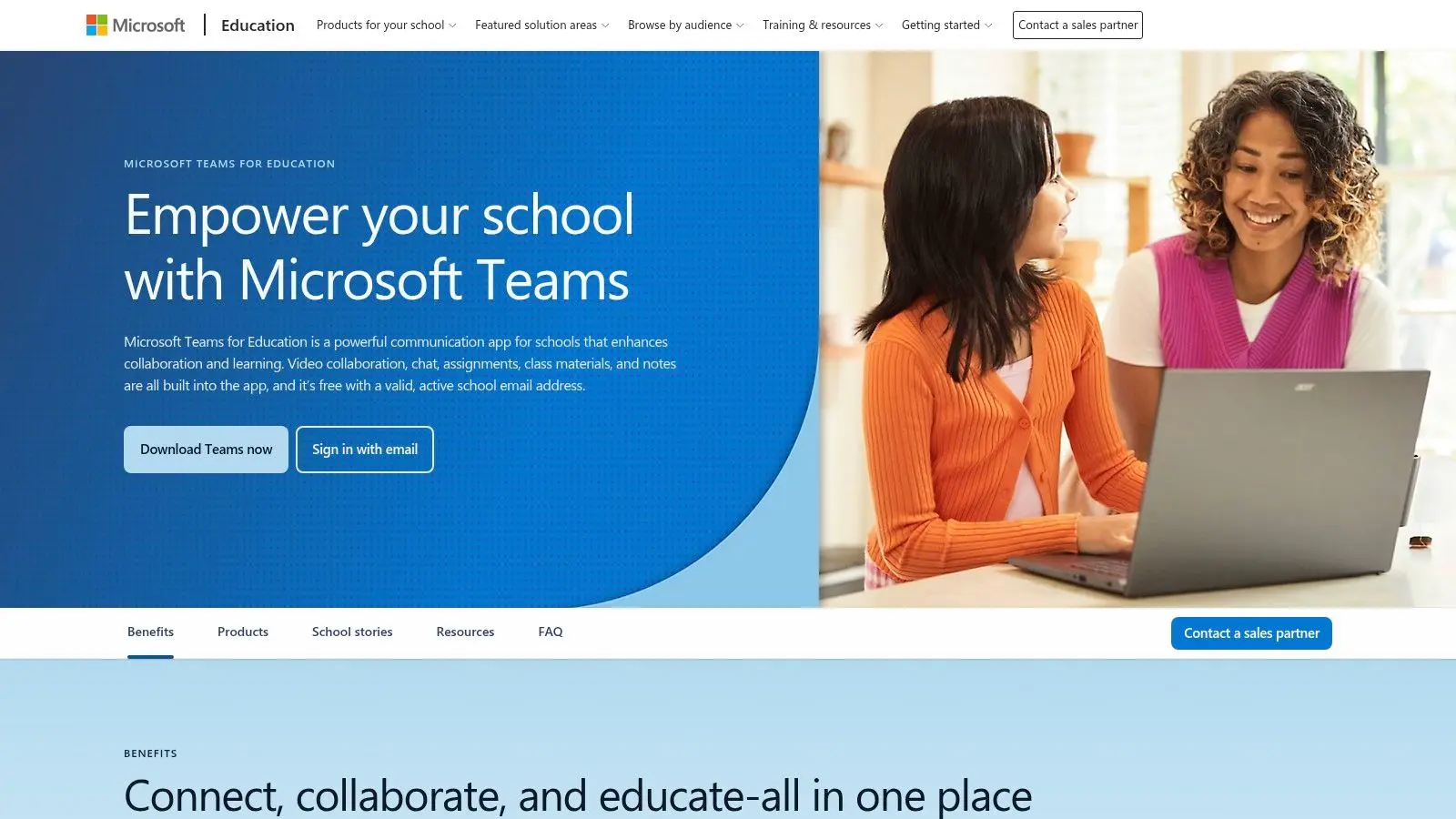Microsoft Teams for Education (Microsoft 365 Education)