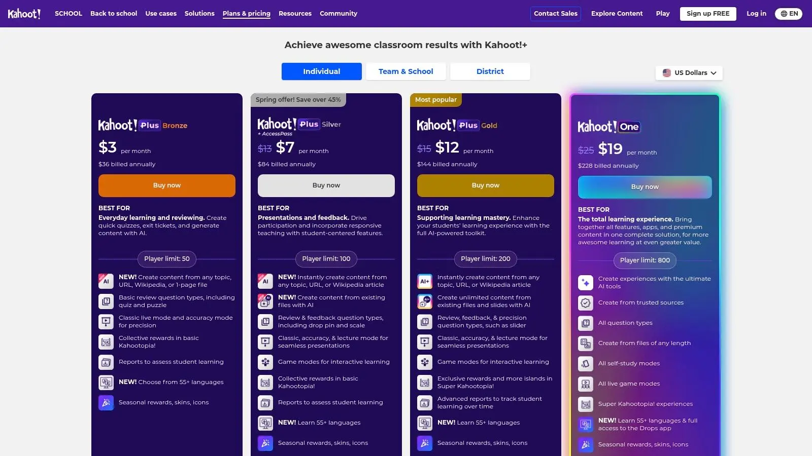 Kahoot! for Schools