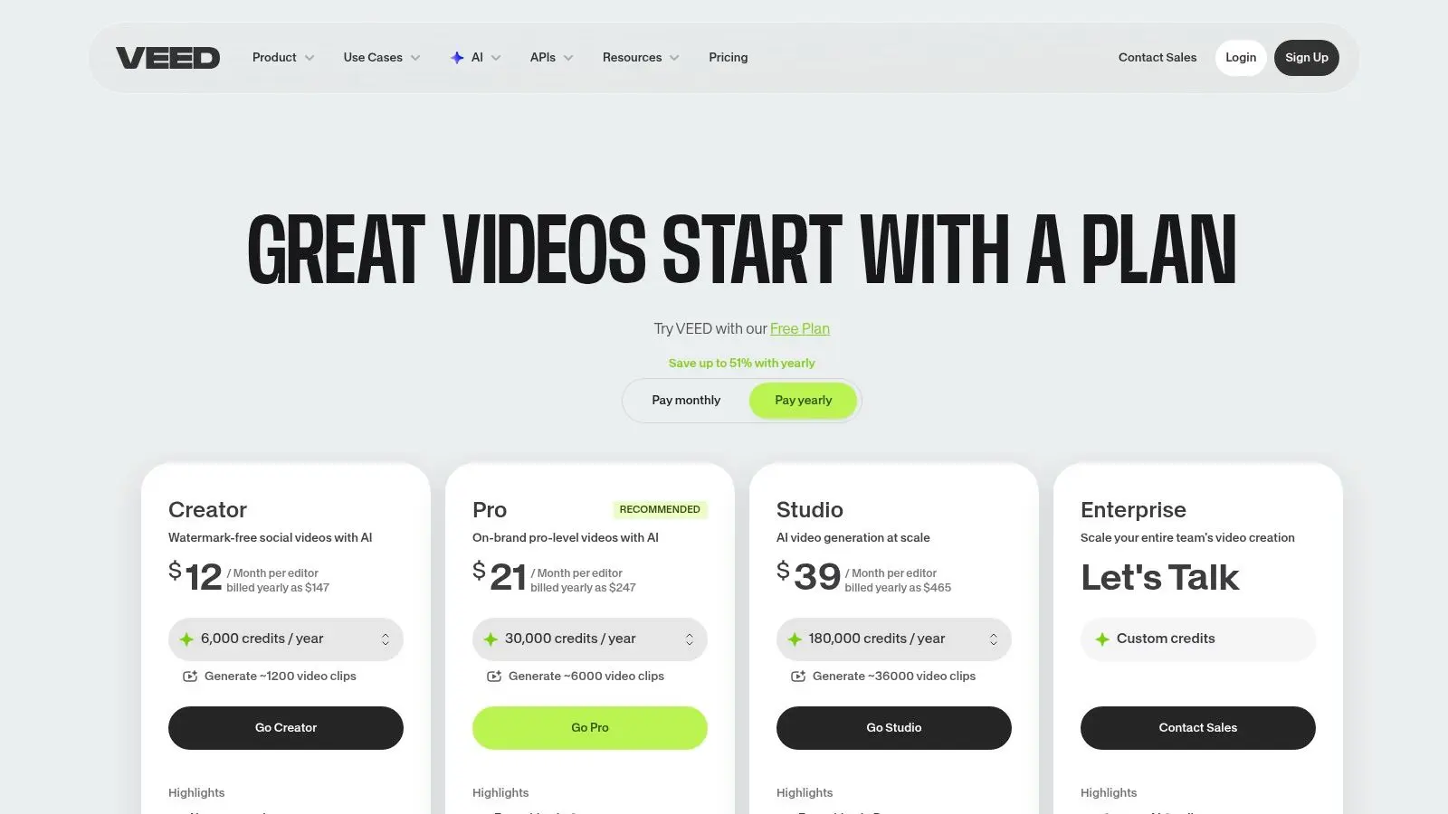 VEED (AI Video Generator)