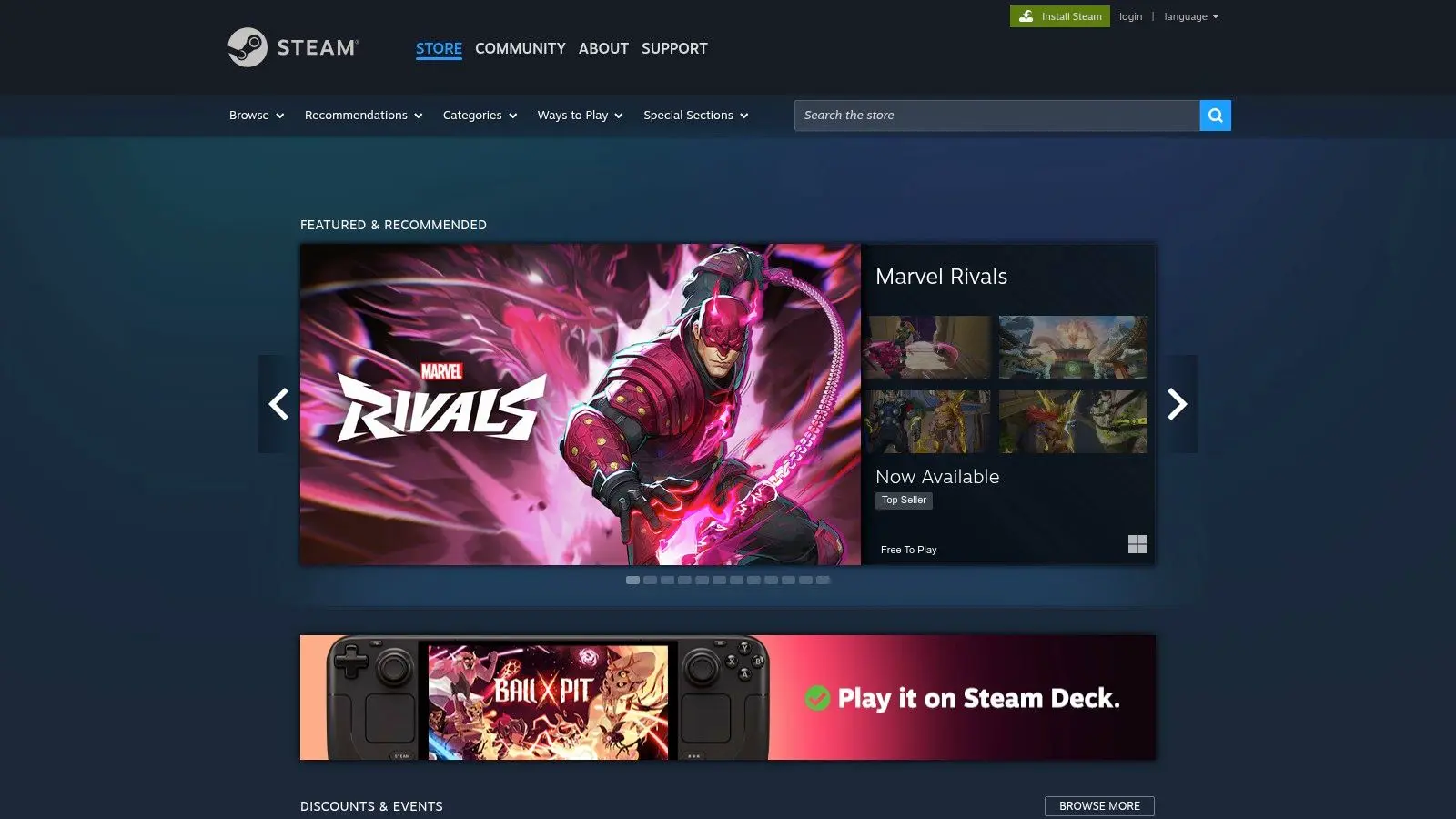 Steam (PC VR , SteamVR)