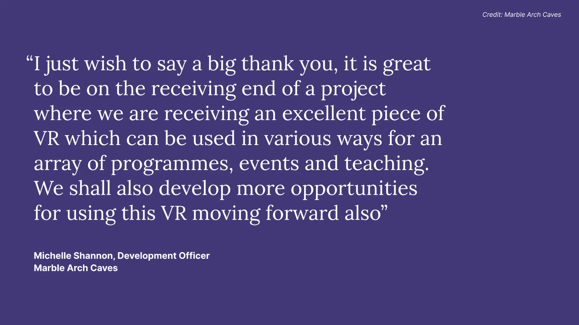 CatchmentCARE VR - Quote