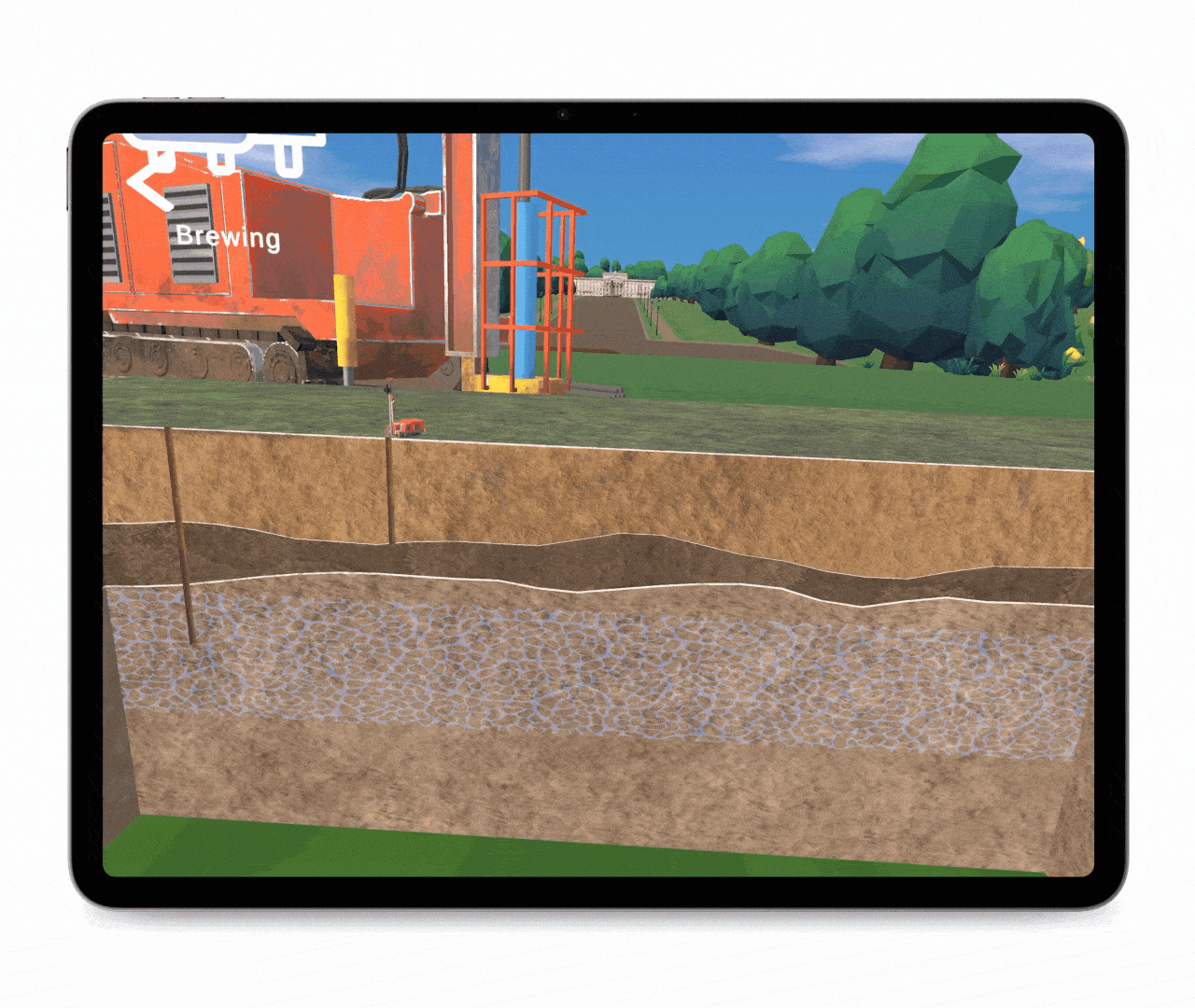 iPhone app for GeoEnergy NI
